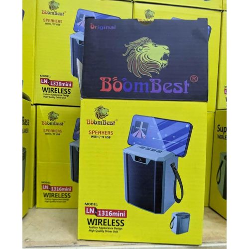 Boombest LN1316MINI Portable Wireless Bluetooth Speaker With Radio Item | Buy Boombest LN1316MINI Portable Wireless Bluetooth Speaker With Radio | SPOP Enterprise Global